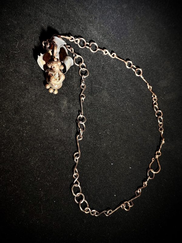 Copper Nugget Pendant set in Copper - Image 2