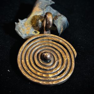Copper Medallion Pendant