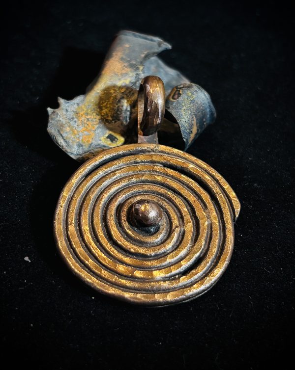 Copper Medallion Pendant