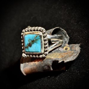Kingman Turquoise Sterling Silver Ring
