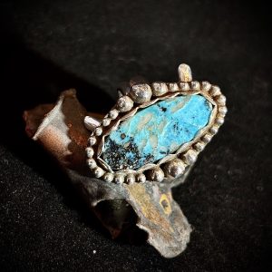Kingman Turquoise Sterling Silver Ring