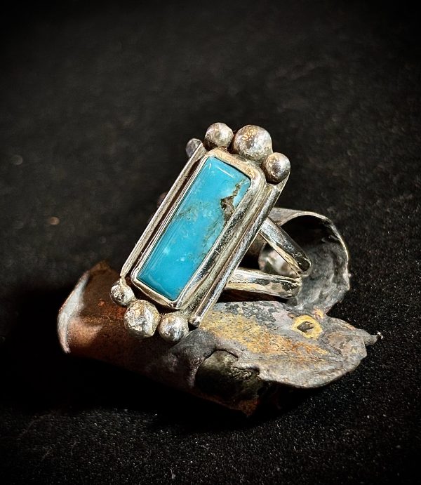 Kingman Turquoise Sterling Silver Ring