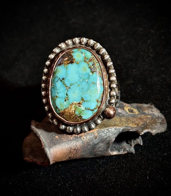 Vintage Turquoise Sterling Silver Ring