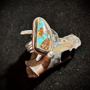 Vintage Turquoise Sterling Silver Ring