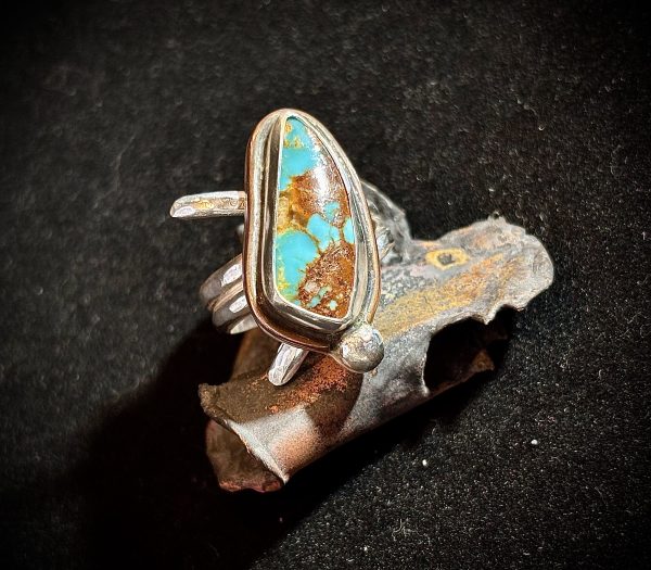 Vintage Turquoise Sterling Silver Ring