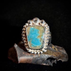 Kingman Turquoise Sterling Silver Ring