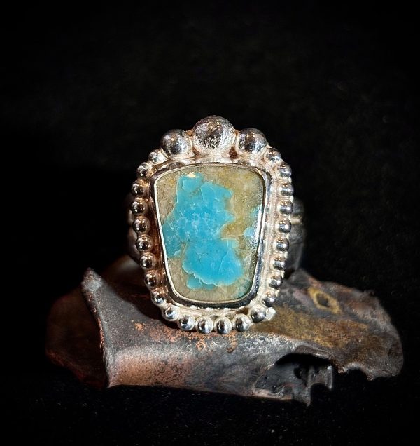 Kingman Turquoise Sterling Silver Ring