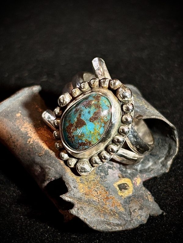 Vintage Turquoise Sterling Silver Ring
