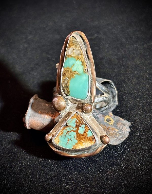 Vintage Turquoise Sterling Silver Ring
